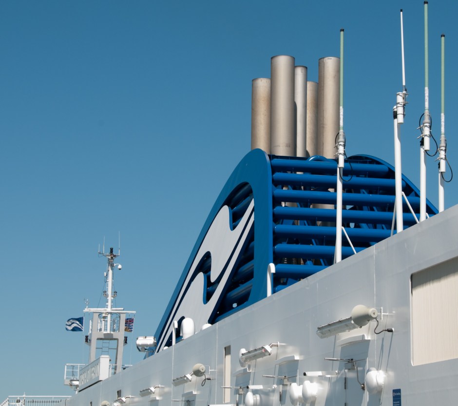 BC Ferry stacks